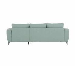 Budget 🌟 LINEA NATURA Canap&eacute; dangle convertible m&eacute;ridienne r&eacute;versible LAGO tissu Bergamo lichen pieds noi 🧨 -Linea Natura Soldes 2023 5907690919306 Z6