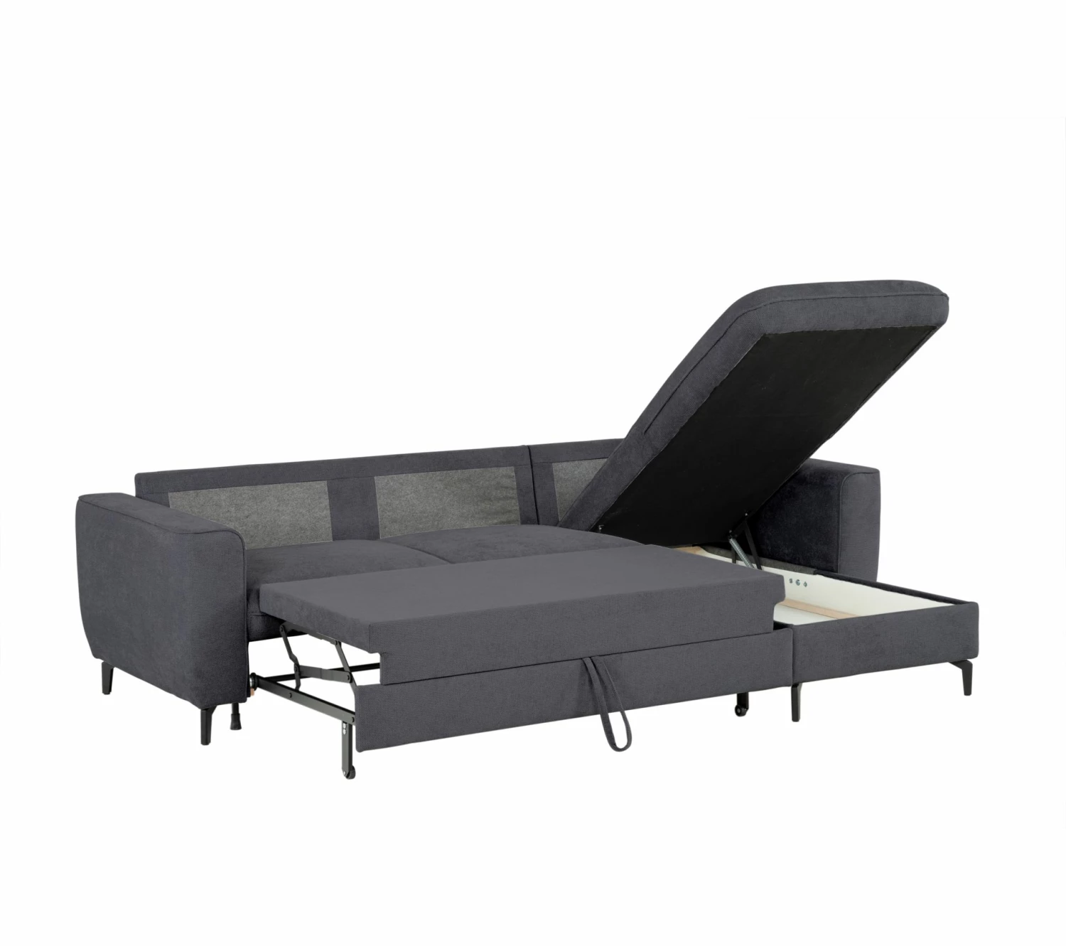 Promo 🔔 LINEA NATURA Canapé dangle convertible méridienne réversible LAGO tissu crown ebene 20 ❤️ 6 Promo 🔔 LINEA NATURA Canapé dangle convertible méridienne réversible LAGO tissu crown ebene 20 ❤️ – Image 4